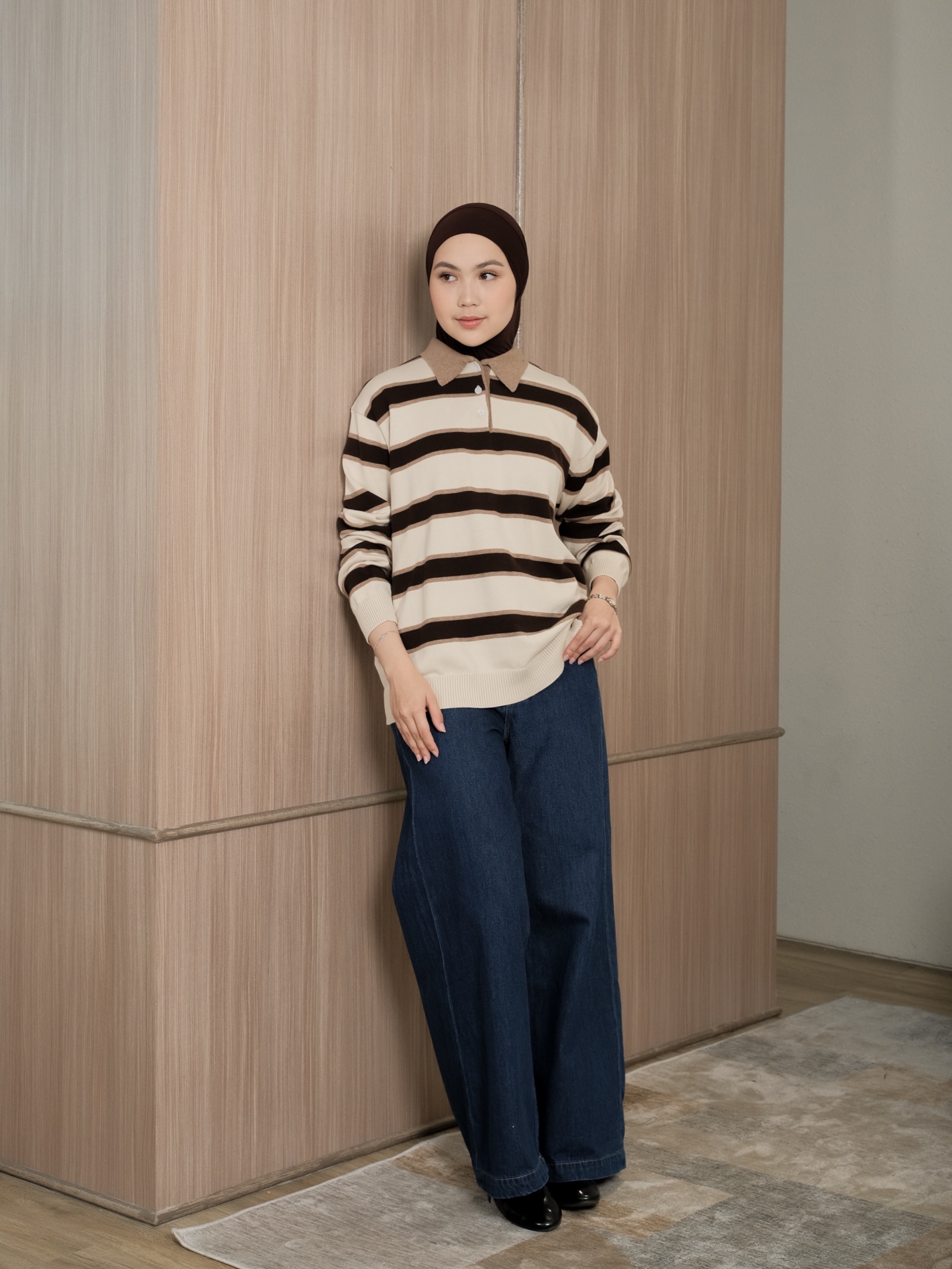 ASLEY KNIT TOP - CREAM