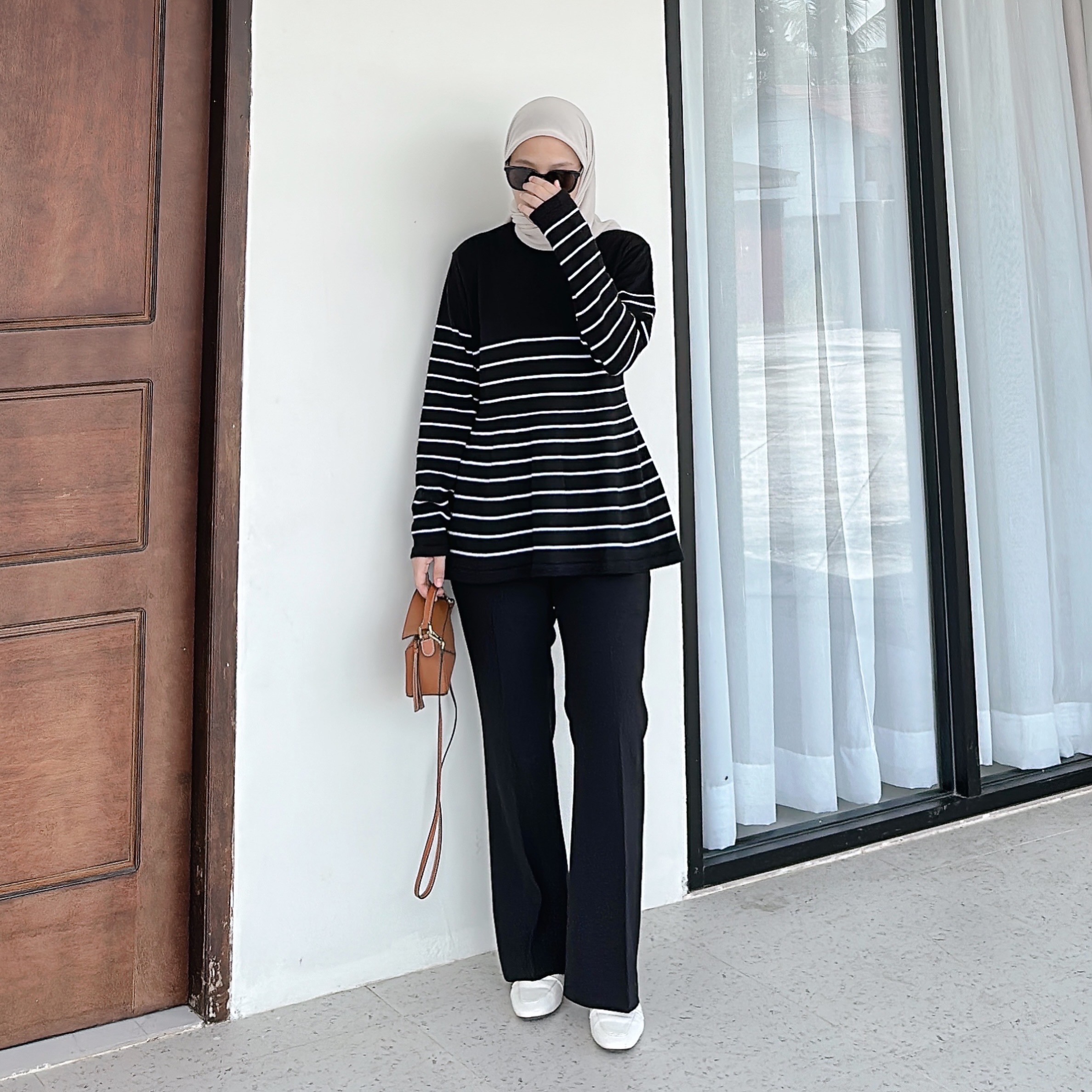 HAYDEN KNIT TOP - BLACK