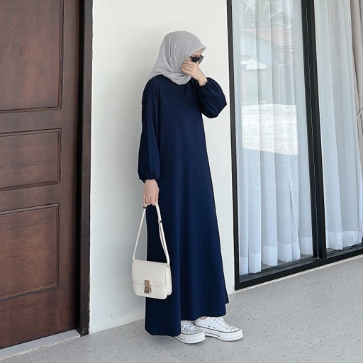 Image of MOA DRESS - NAVY