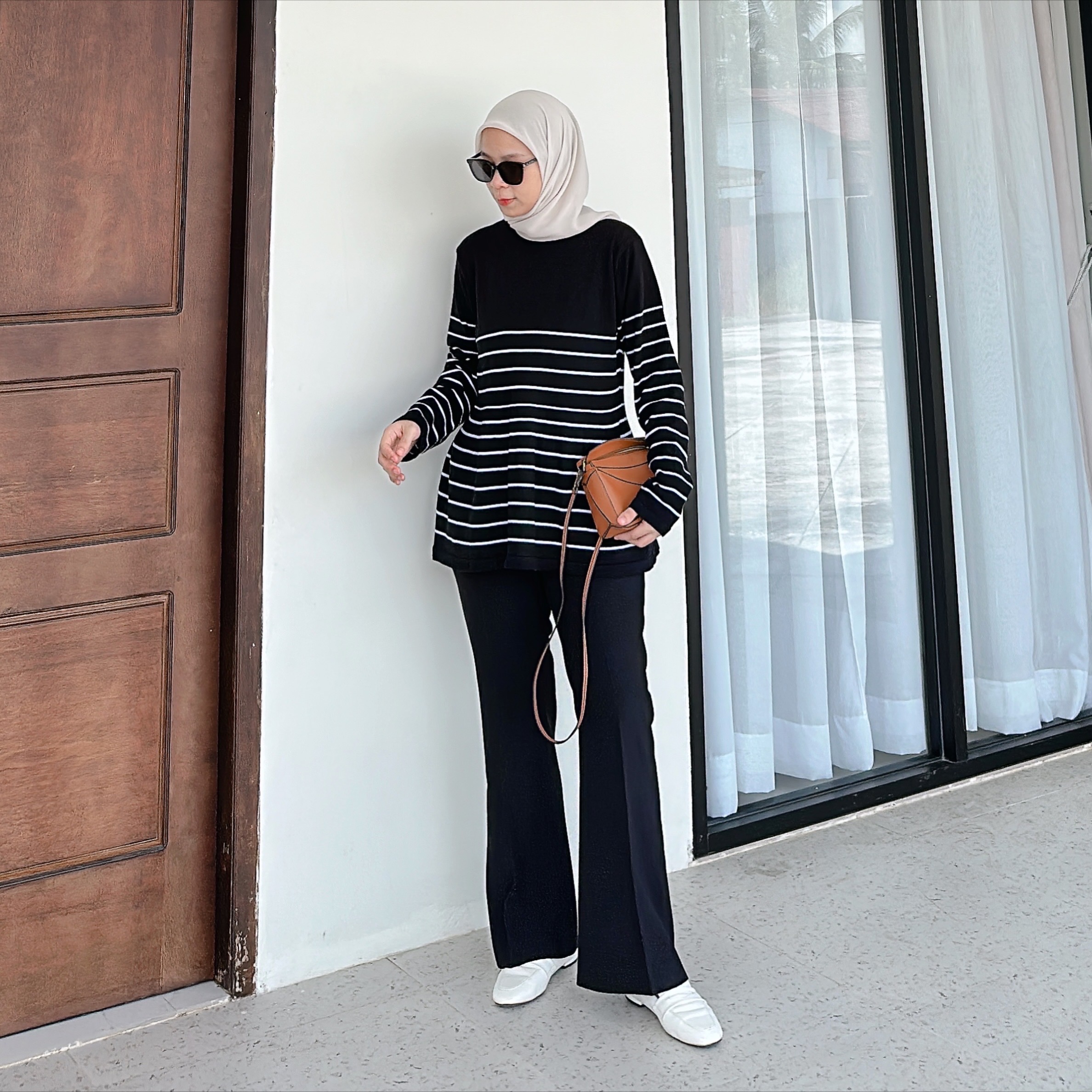 HAYDEN KNIT TOP - BLACK
