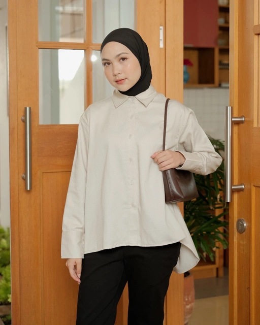 Image of ALLIA SHIRT - IVORY