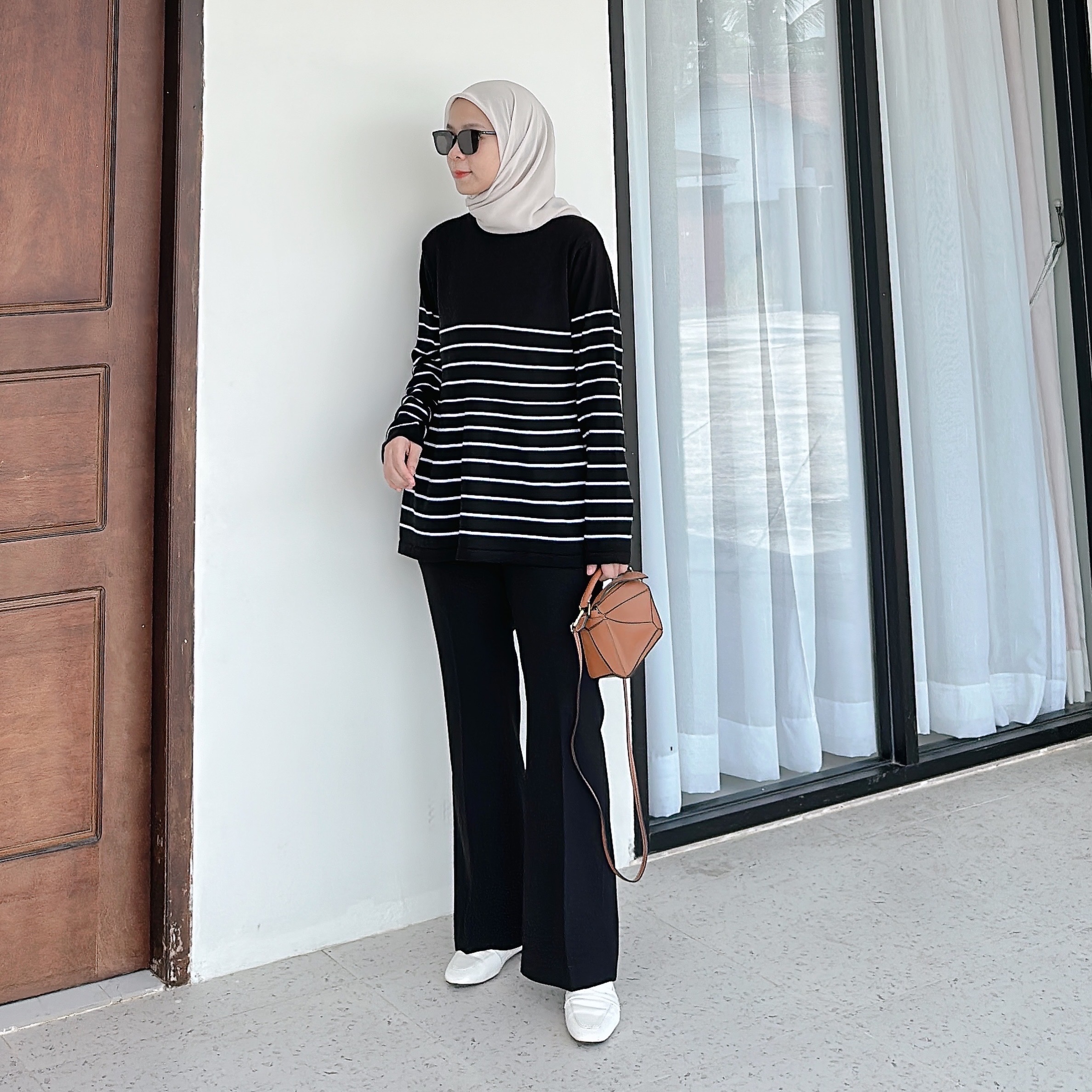 HAYDEN KNIT TOP - BLACK
