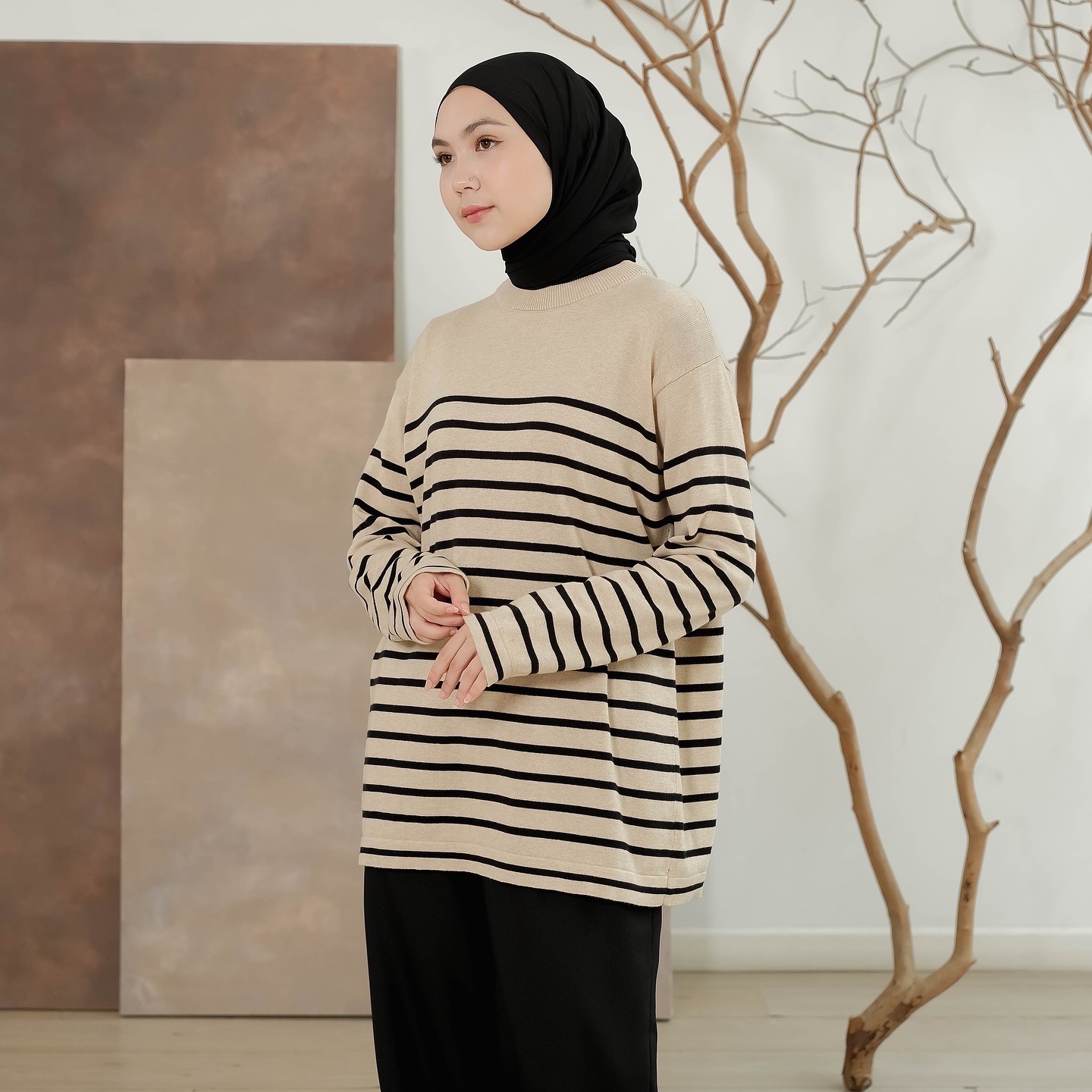 NADA KNIT TOP - CREAM