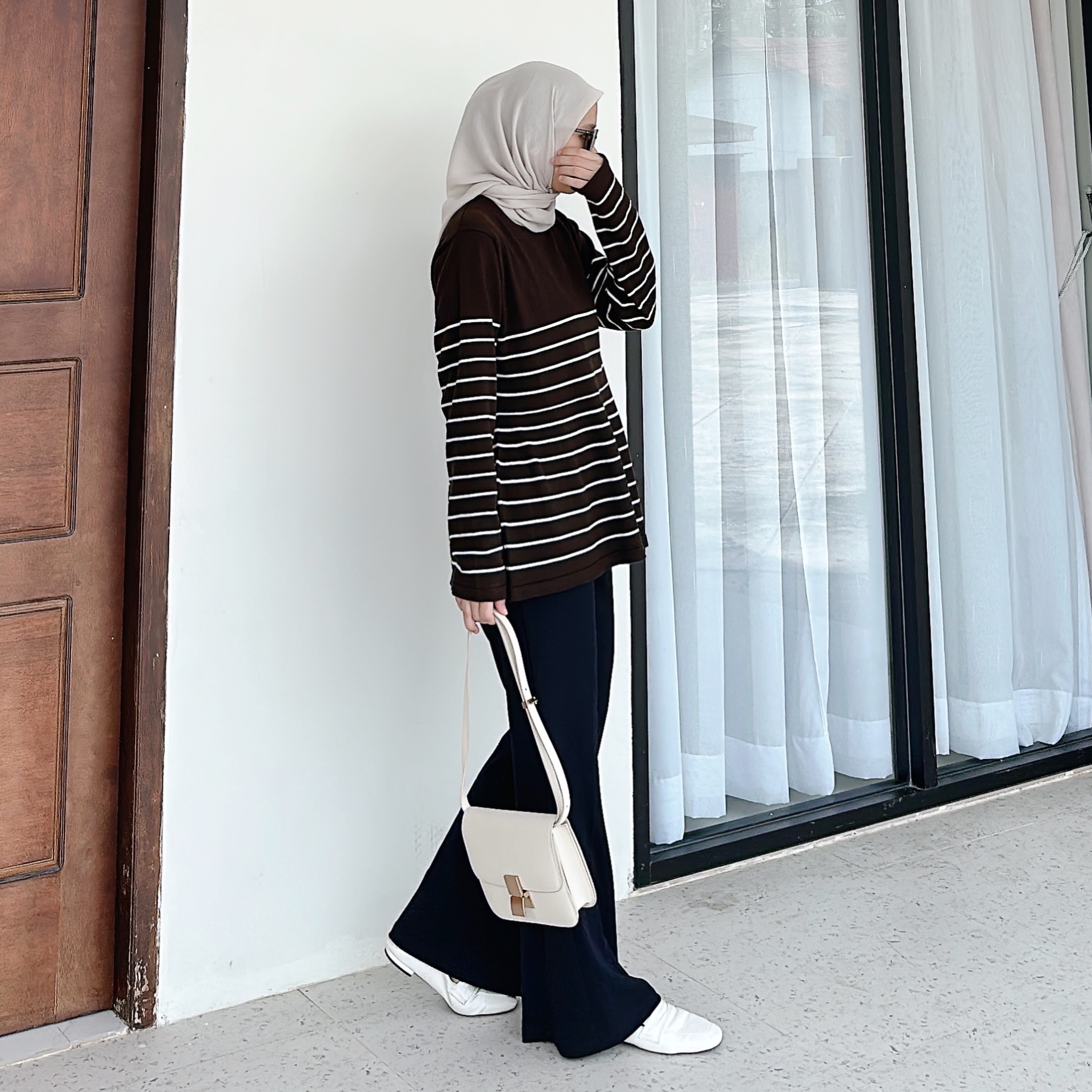 HAYDEN KNIT TOP - COFFE