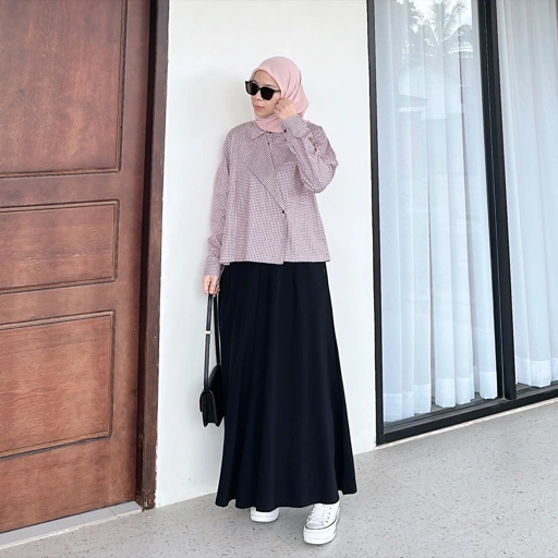 Image of HEIDY SHIRT - BURGUNDY