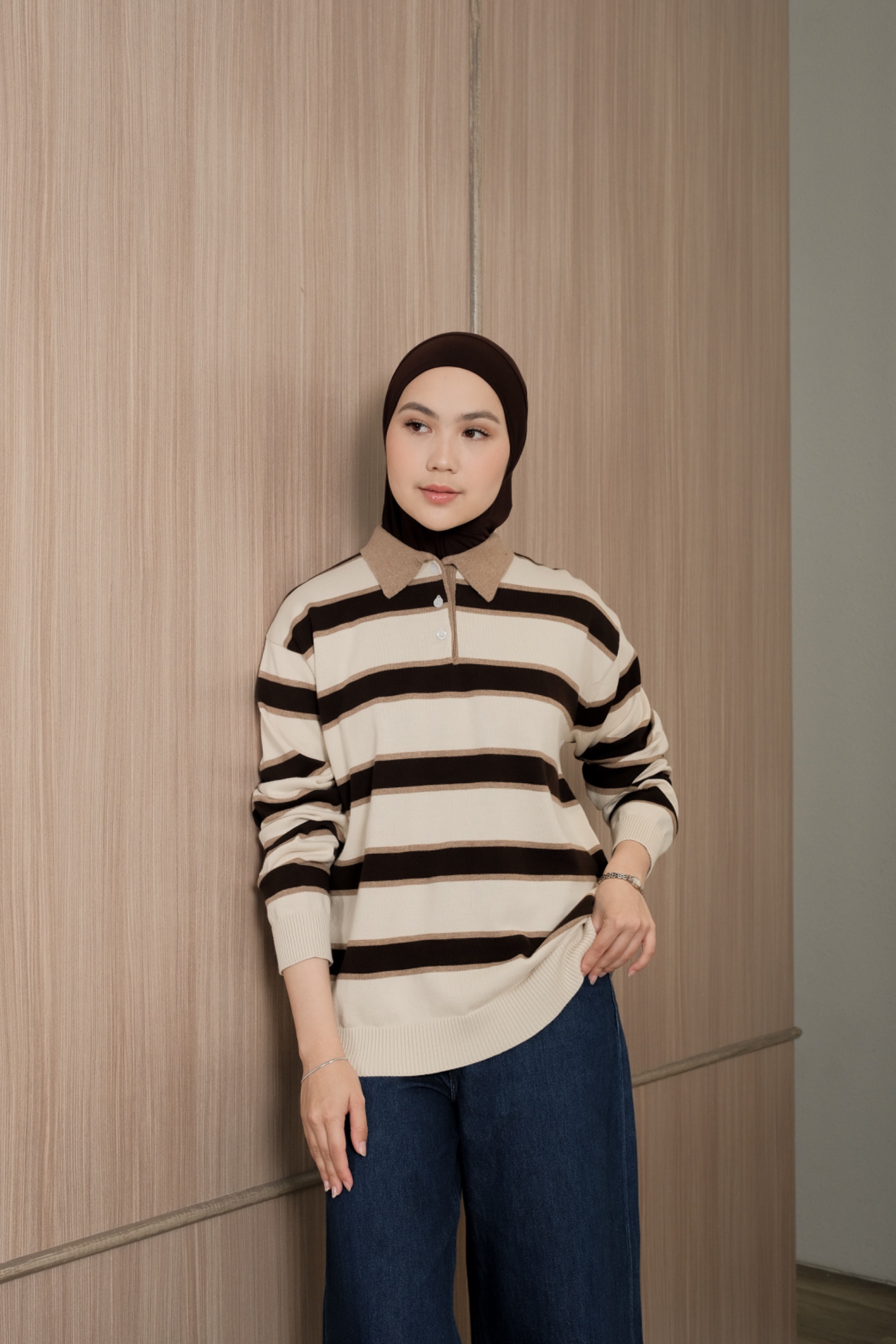 ASLEY KNIT TOP - CREAM