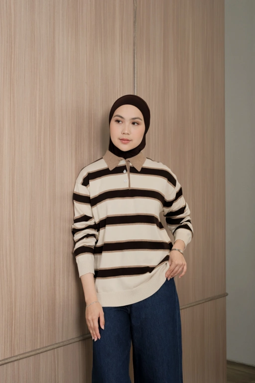 ASLEY KNIT TOP - CREAM