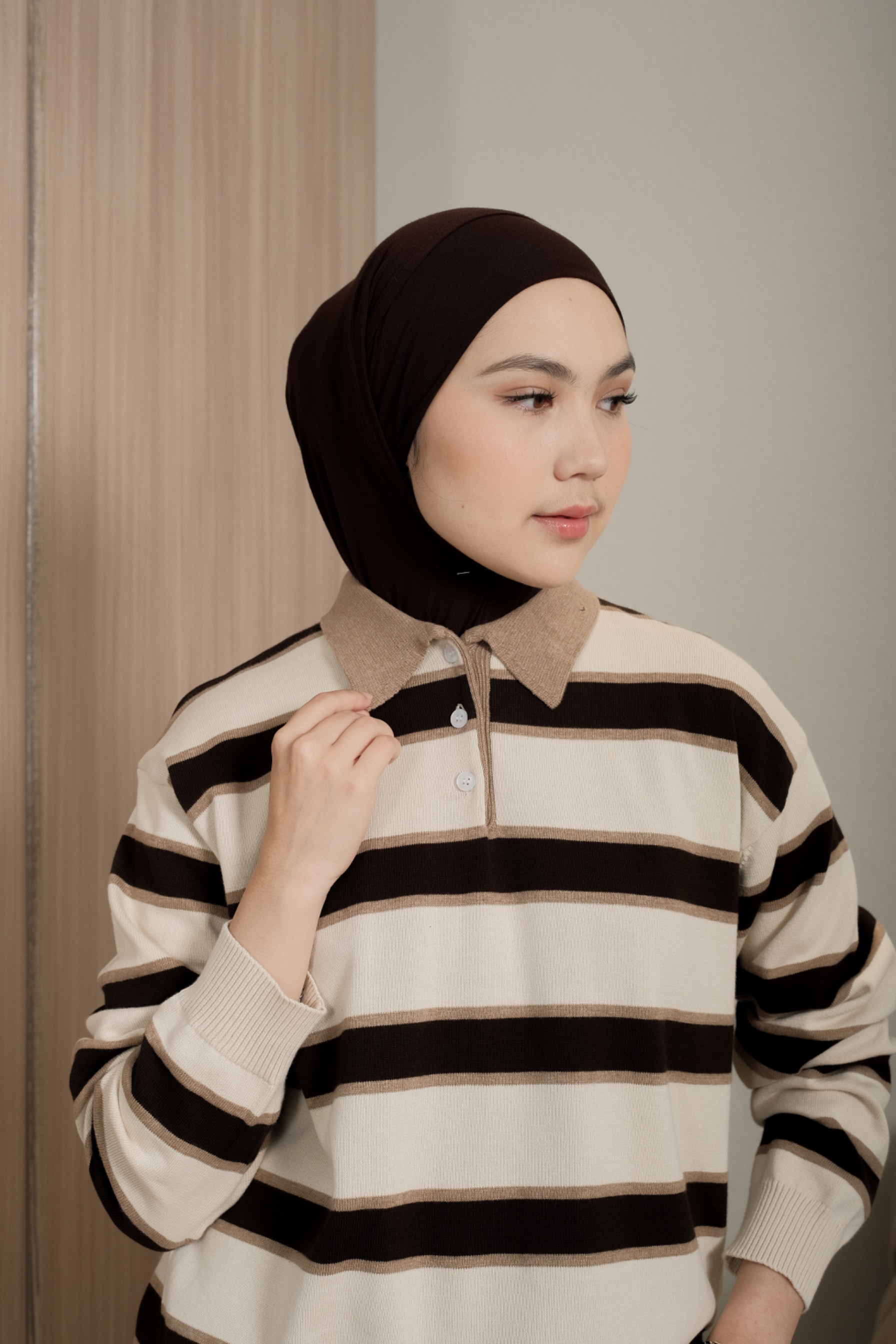 ASLEY KNIT TOP - CREAM