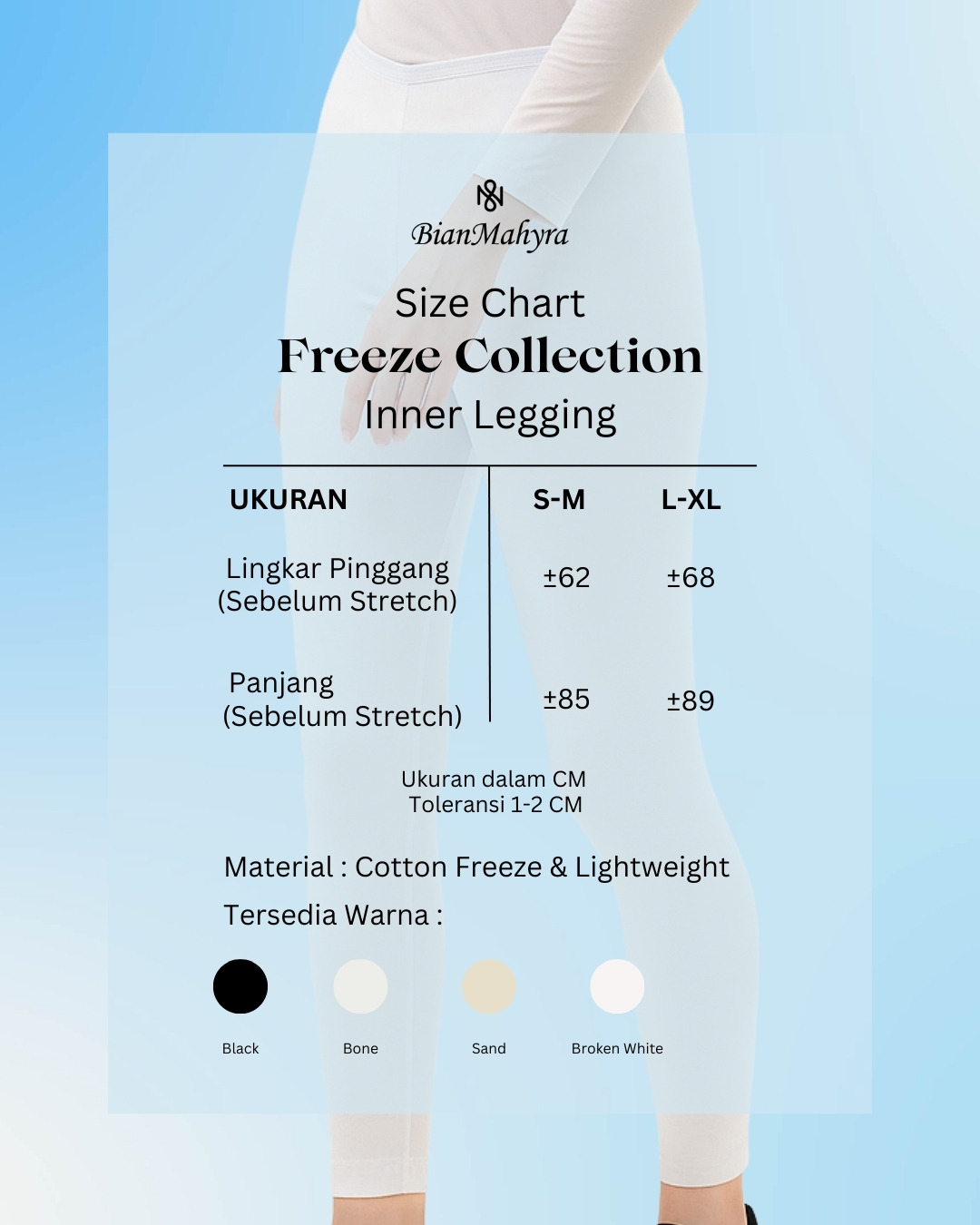 Freeze Collection Inner Legging