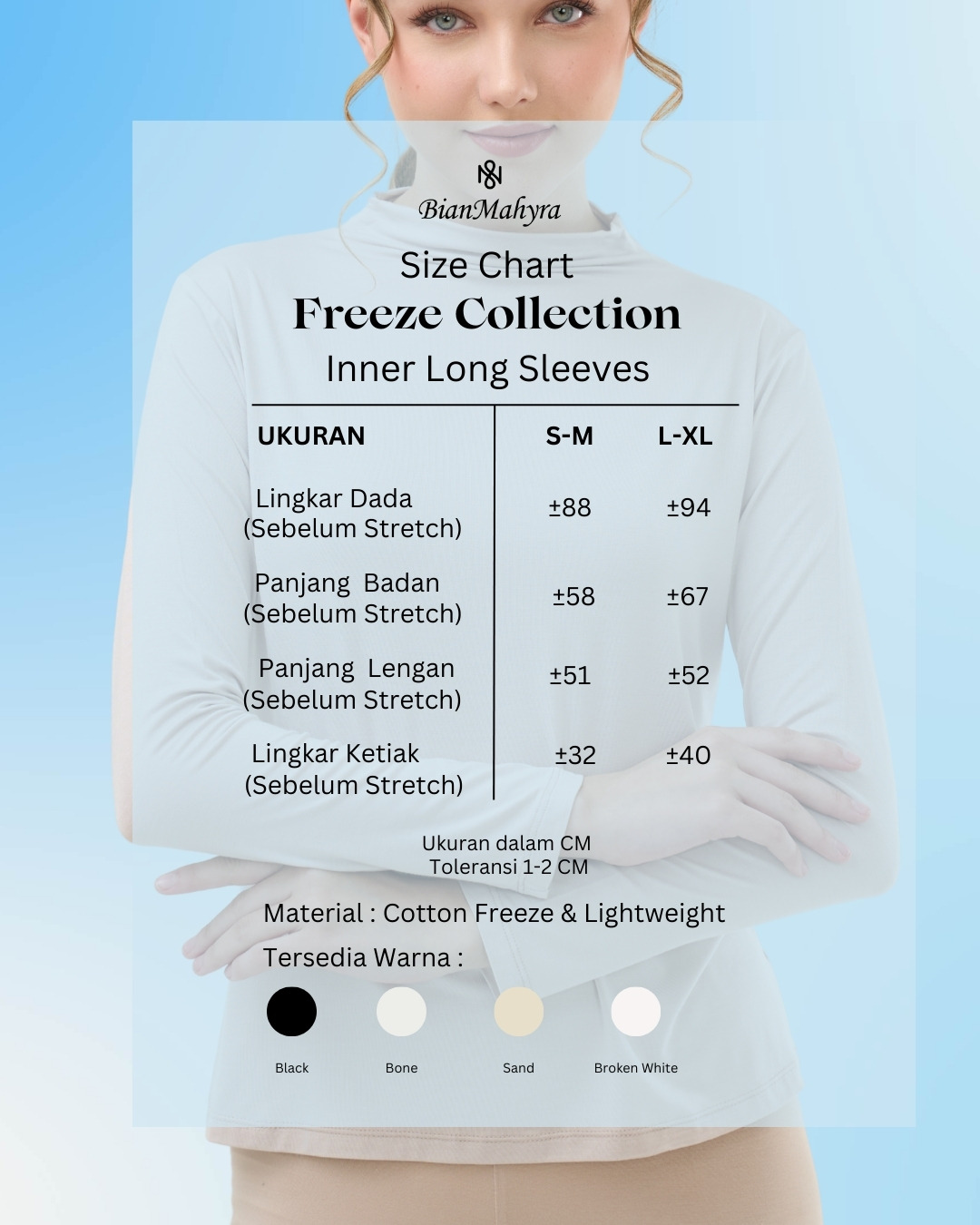 Freeze Collection Inner Long Sleeves