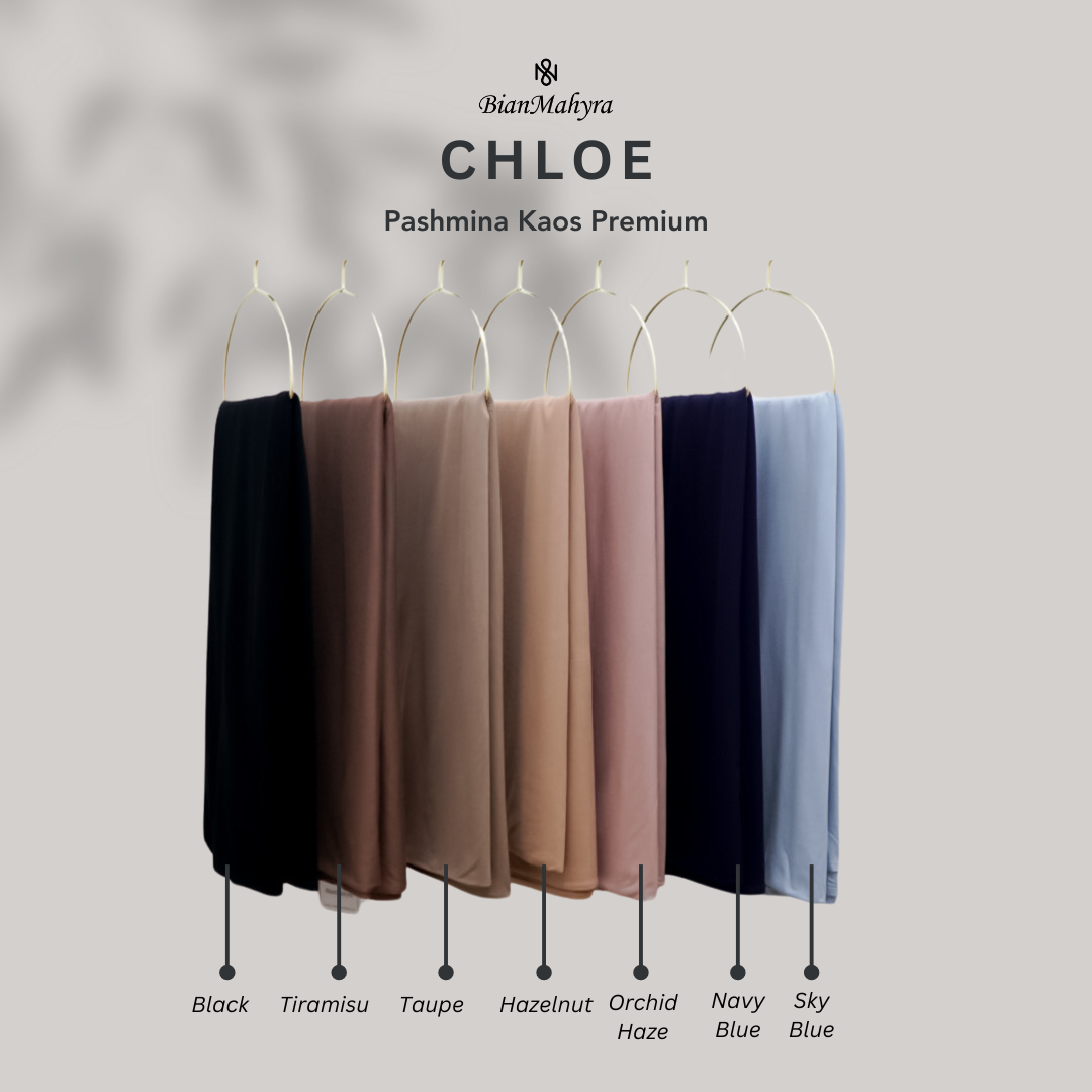 Chloe Pashmina Kaos Premium