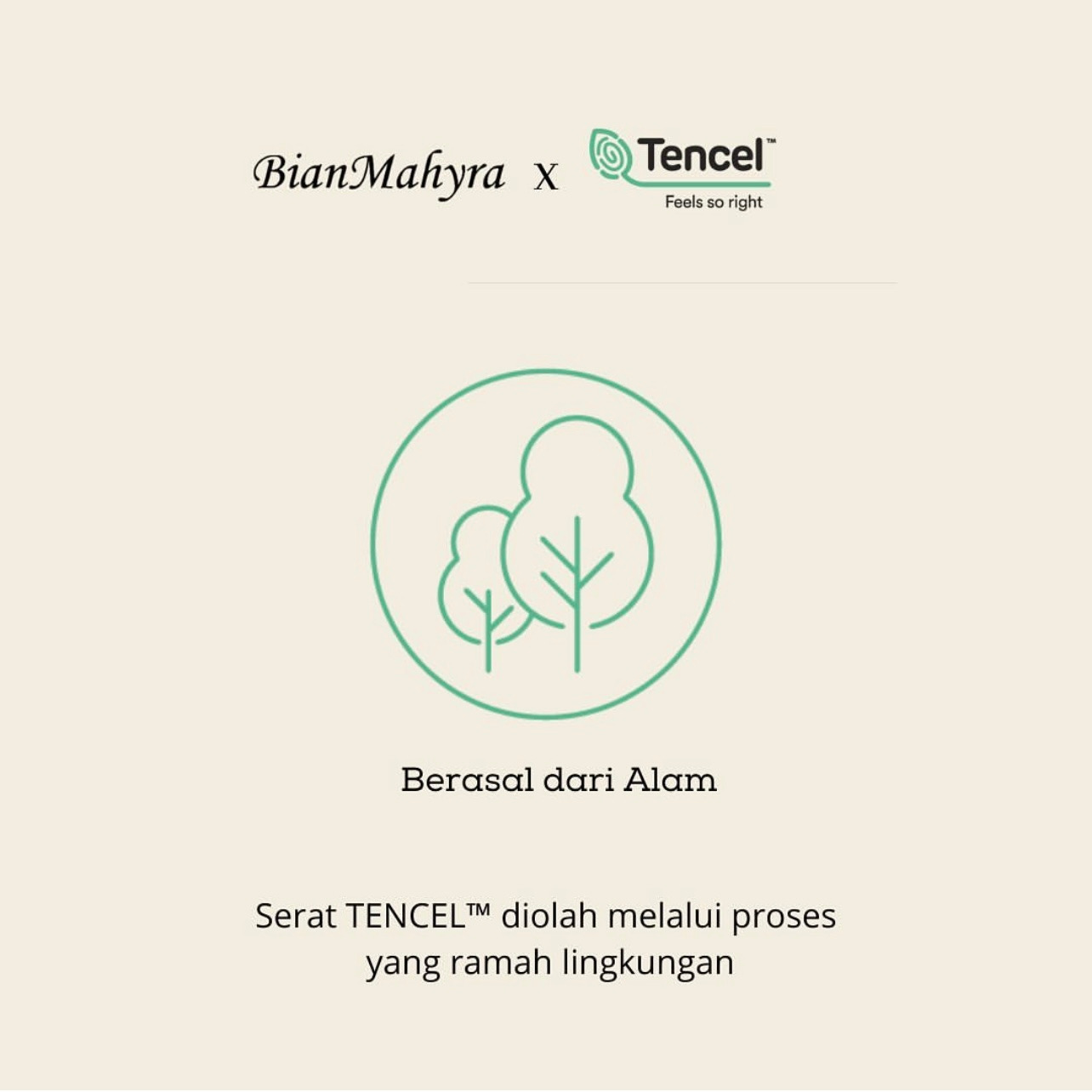BianMahyra x TENCEL™ Inner Ciput