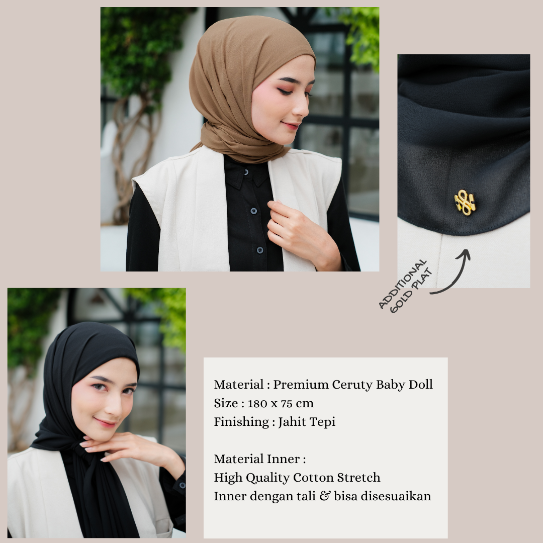 Kaia Pashmina Instan Inner