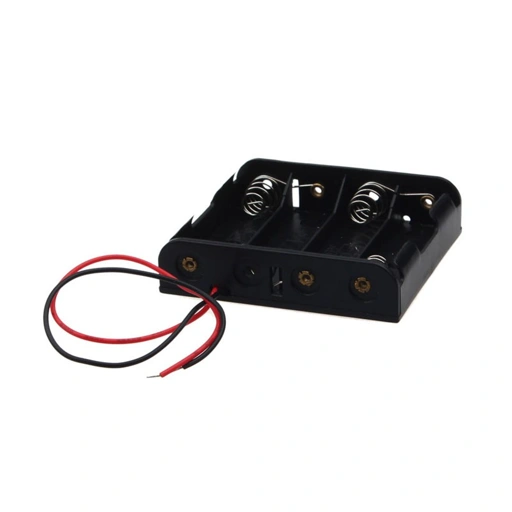 Image of POWER BATTERY STORAGE CASE BOX HOLDER 4 SLOT