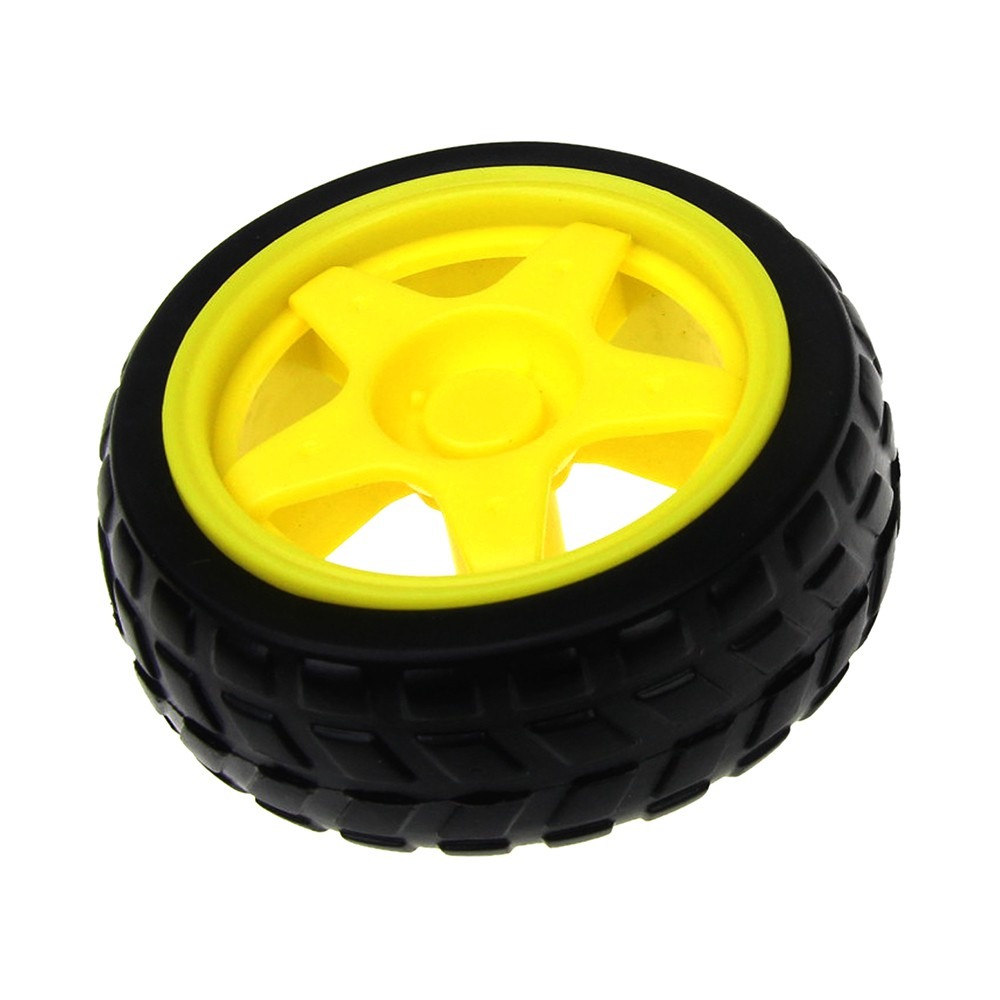 SMART WHEEL DC MOTOR + GEAR BOX 1:48 RODA ROBOT