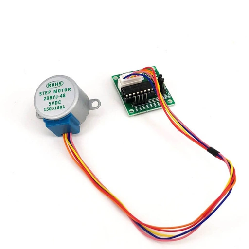 Image of STEPPER MOTOR 28BYJ-48 5V + ULN2003 DRIVER MOTOR MODULE 28BYJ48