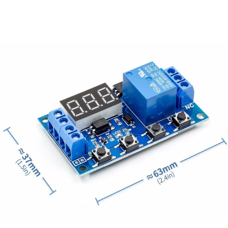 TDR MODULE 6-30V RELAY MODULE SWITCH TRIGGER TIME DELAY CIRCUIT