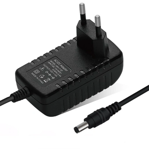 Image of ADAPTOR DC 12V 1A IN: 220V AC POWER SUPPLY 2.1X5.5MM ADAPTER LED CCTV