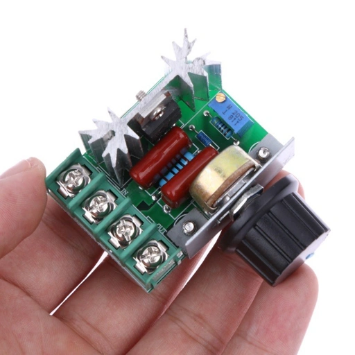 Image of DIMMER SCR 2000W MOTOR SPEED CONTROLLER 220V AC PWM REGULATOR