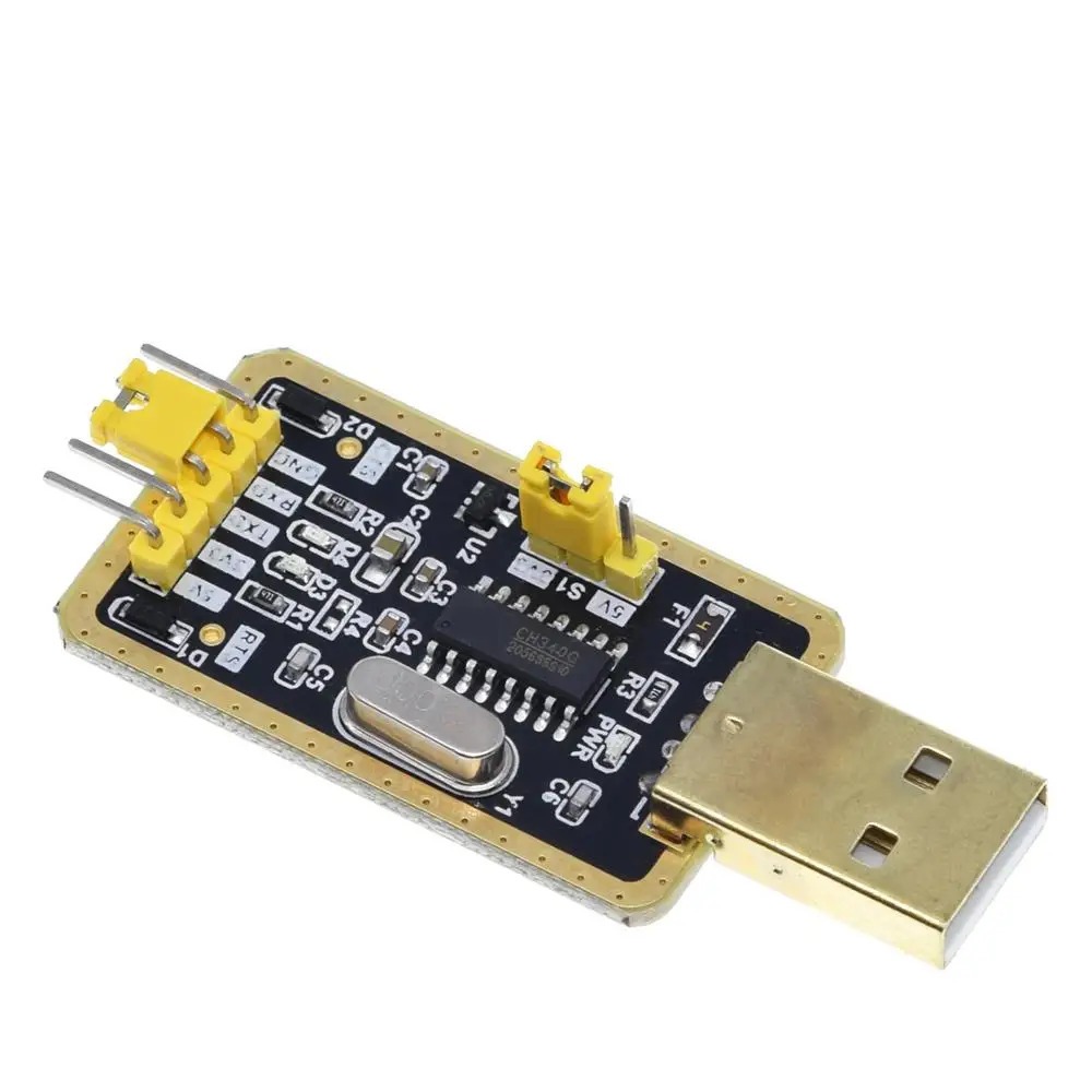 HIGH QUALITY USB TTL SERIAL CH340 GOLD PLATE WITH RESET & CTS PIN