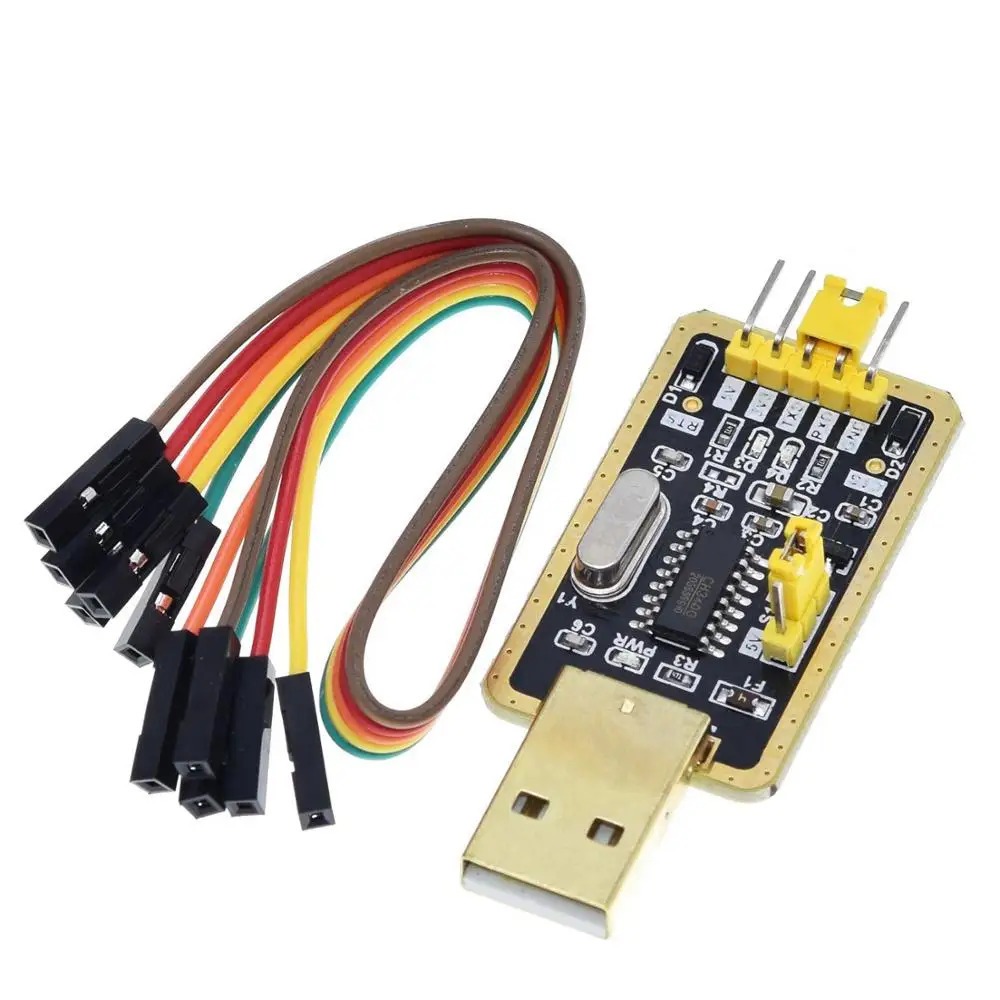 HIGH QUALITY USB TTL SERIAL CH340 GOLD PLATE WITH RESET & CTS PIN