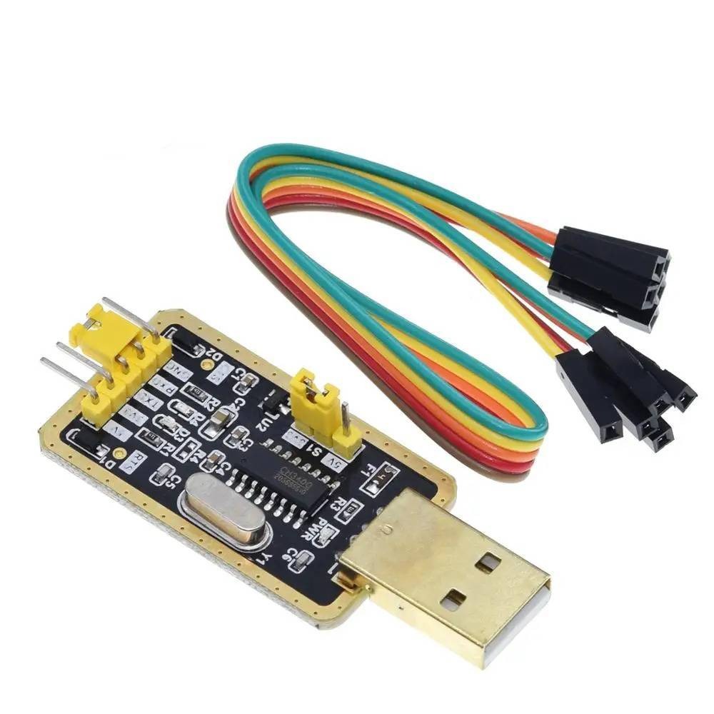 HIGH QUALITY USB TTL SERIAL CH340 GOLD PLATE WITH RESET & CTS PIN