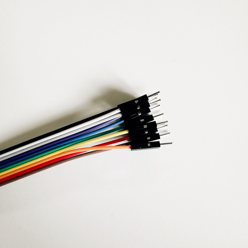 KABEL JUMPER DUPONT 20CM 10 BUAH MALE - FEMALE ARDUINO UNO MEGA RASPBERRY