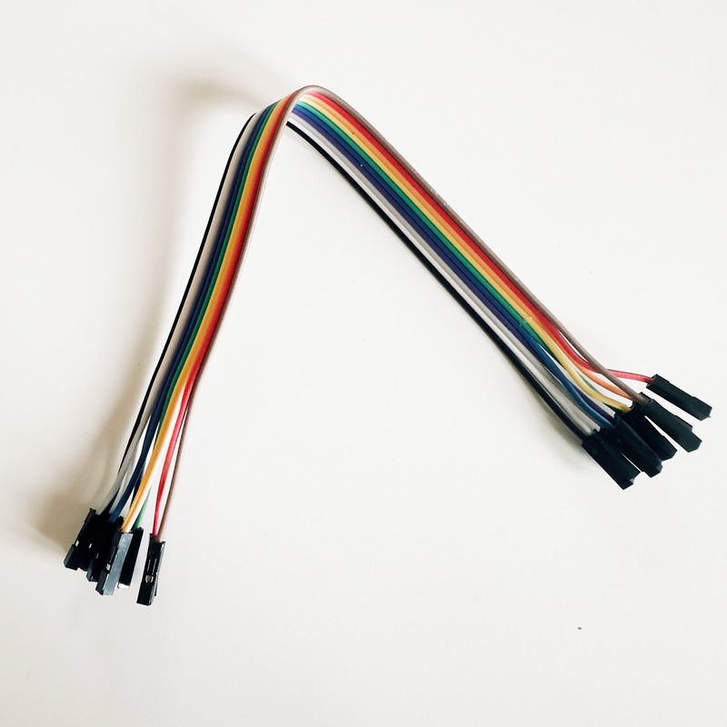 KABEL JUMPER DUPONT 20CM 10 BUAH FEMALE - FEMALE ARDUINO UNO MEGA RASPBERRY