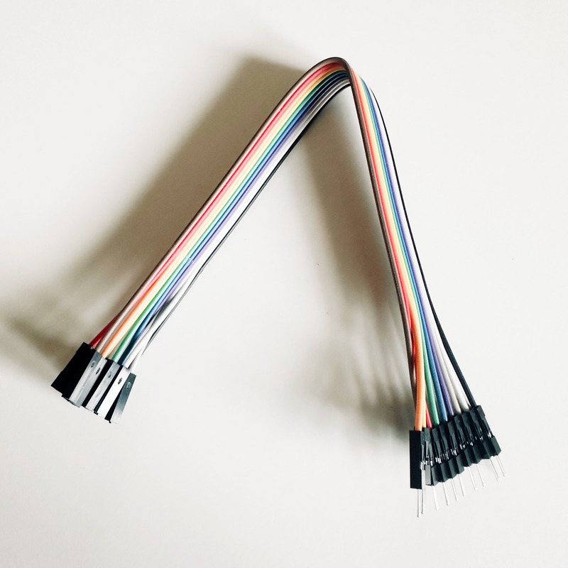 KABEL JUMPER DUPONT 20CM 10 BUAH MALE - FEMALE ARDUINO UNO MEGA RASPBERRY