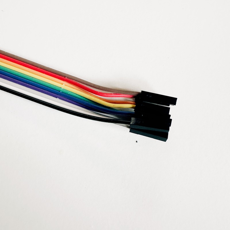 KABEL JUMPER DUPONT 20CM 10 BUAH FEMALE - FEMALE ARDUINO UNO MEGA RASPBERRY