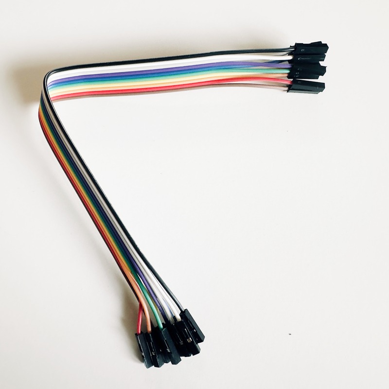 KABEL JUMPER DUPONT 20CM 10 BUAH FEMALE - FEMALE ARDUINO UNO MEGA RASPBERRY