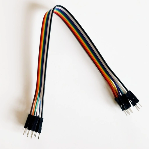 Image of KABEL JUMPER DUPONT 20CM 10 BUAH MALE - MALE ARDUINO UNO MEGA RASPBERRY