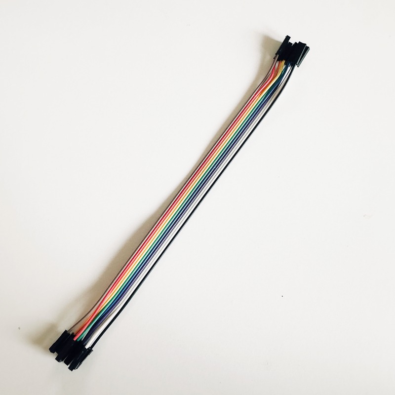 KABEL JUMPER DUPONT 20CM 10 BUAH FEMALE - FEMALE ARDUINO UNO MEGA RASPBERRY