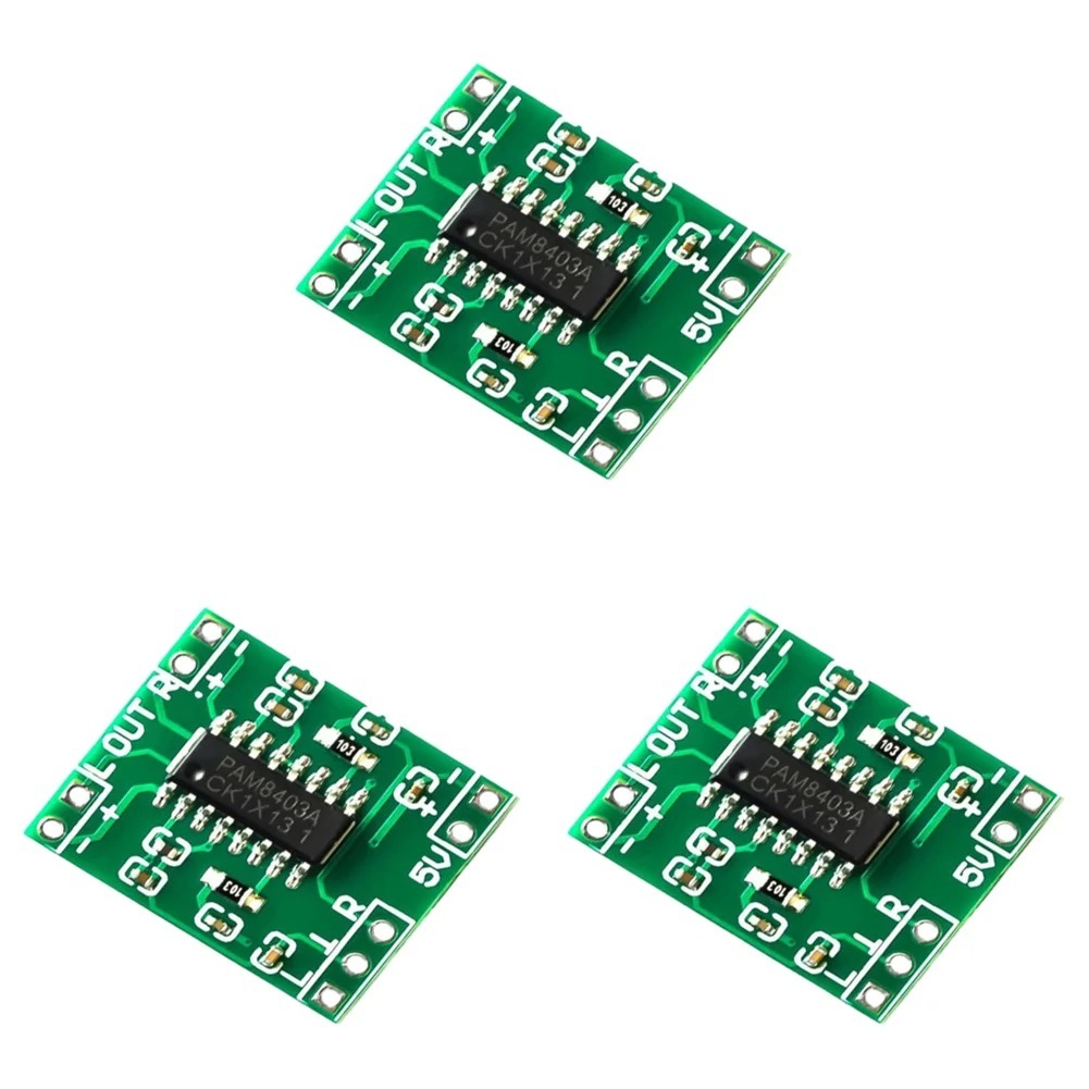PAM8403 SUPER MINI POWER AMPLIFIER 2 X 3W KELAS D AMPLIFIER 5V DC