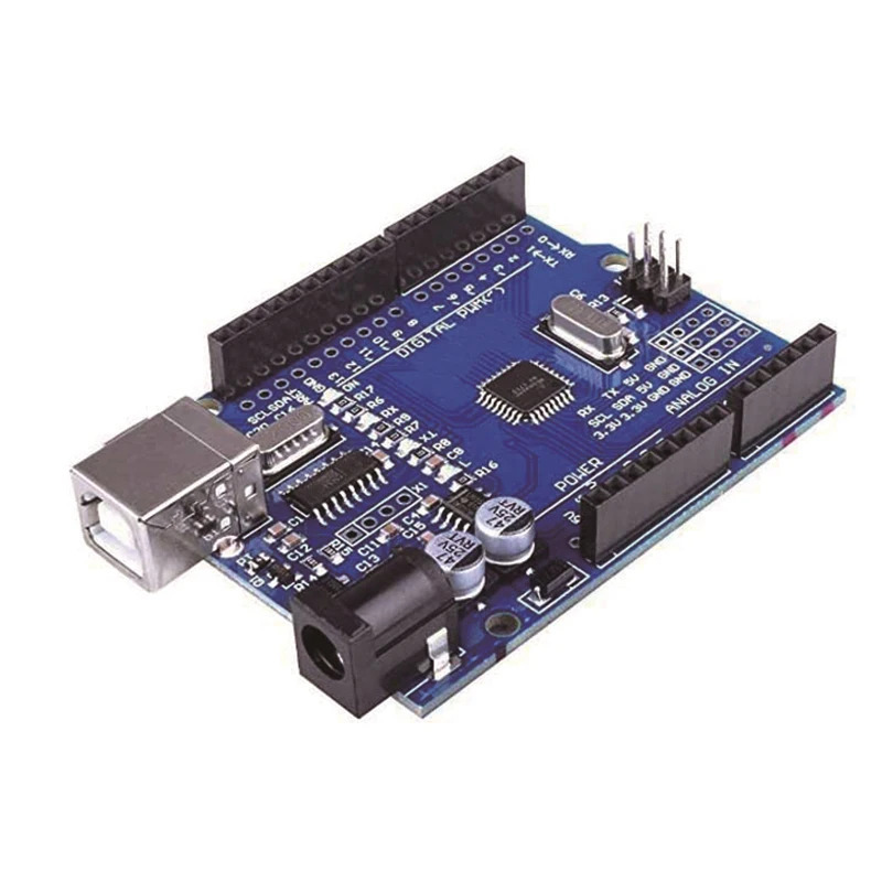 ARDUINO UNO R3 CH340 ATMEGA328P PLUS KABEL DAN PIN HEADER COMPATIBLE