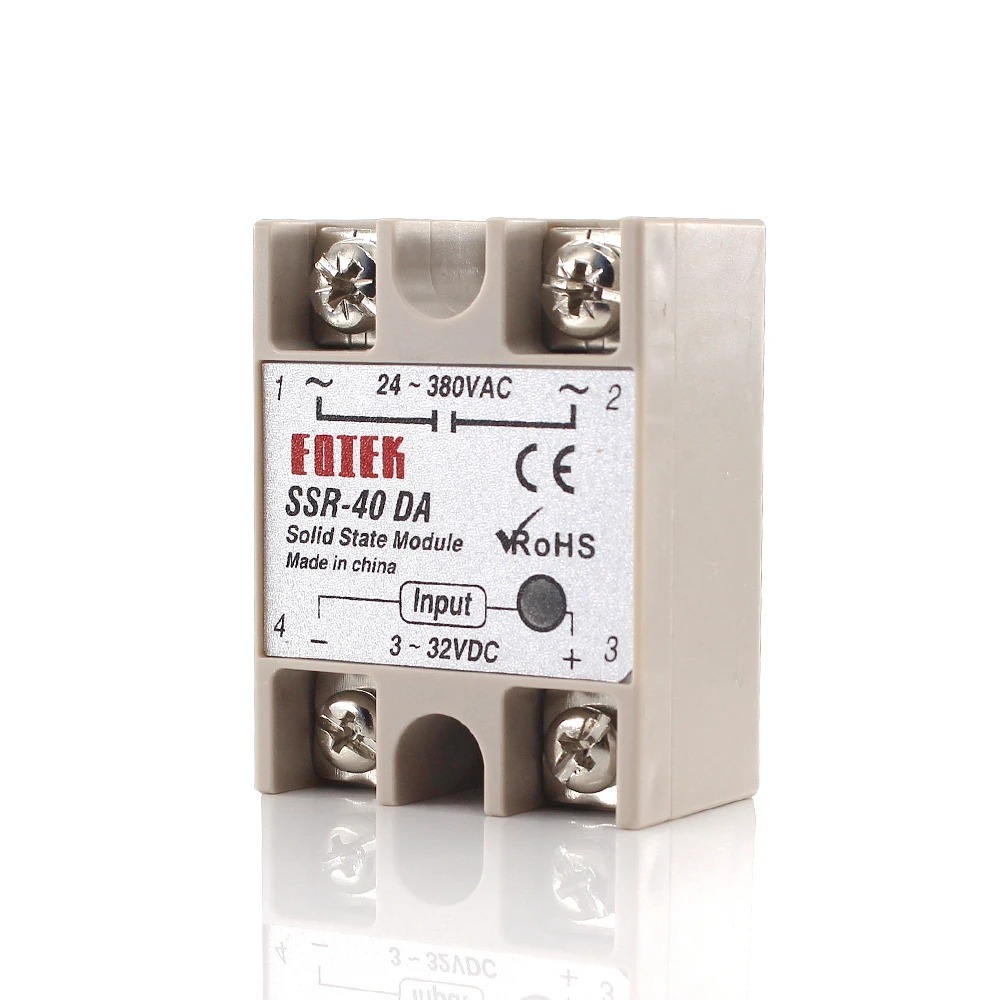 Fotek Solid State Relay Single Phase SSR SSR-40DA DC to ke AC