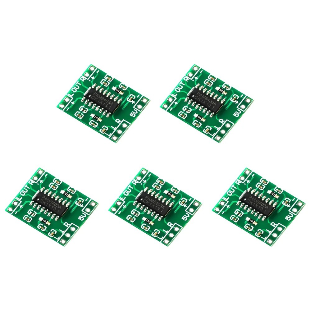PAM8403 SUPER MINI POWER AMPLIFIER 2 X 3W KELAS D AMPLIFIER 5V DC