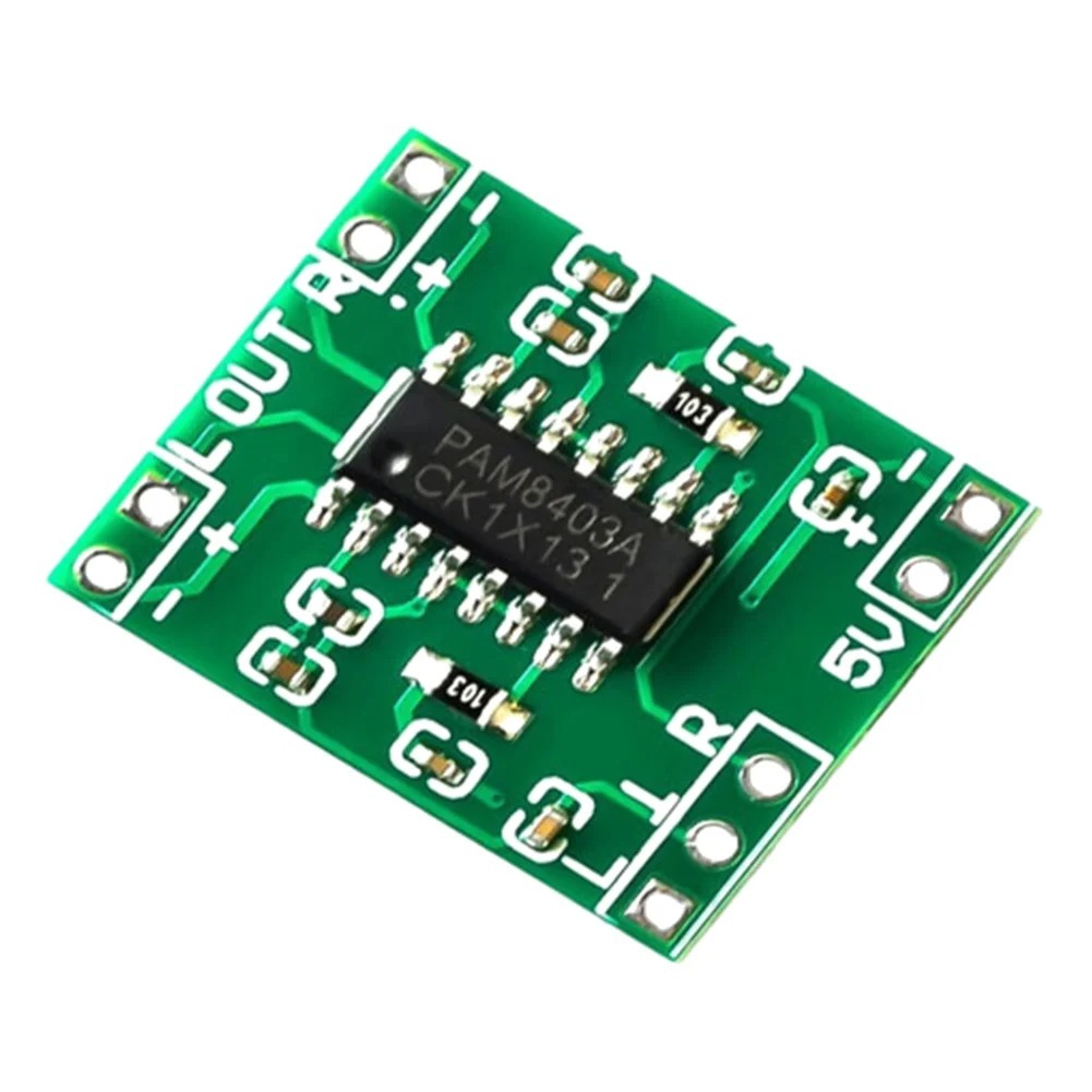 PAM8403 SUPER MINI POWER AMPLIFIER 2 X 3W KELAS D AMPLIFIER 5V DC