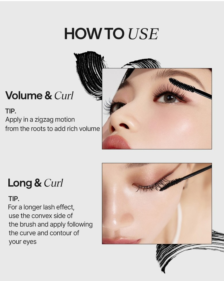 Double Effect Super Fix Mascara (Volume and Curl / Long and Curl)
