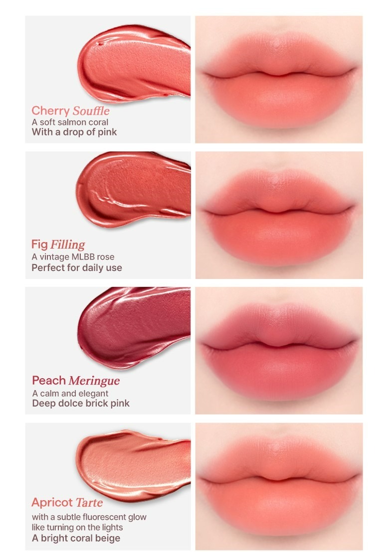 Mellow Dewy Lip Blur (8 colors)