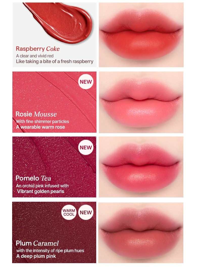 Mellow Dewy Lip Blur (8 colors)