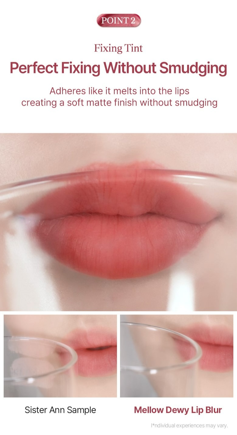 Mellow Dewy Lip Blur (8 colors)