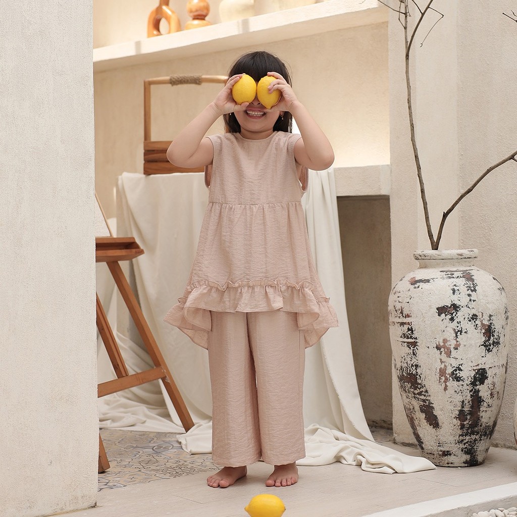 Kalea Dress Kids | Dress Anak Perempuan | Usia 1-10 Tahun | Atasan Anak Perempuan | Fashion Anak | TutuKids