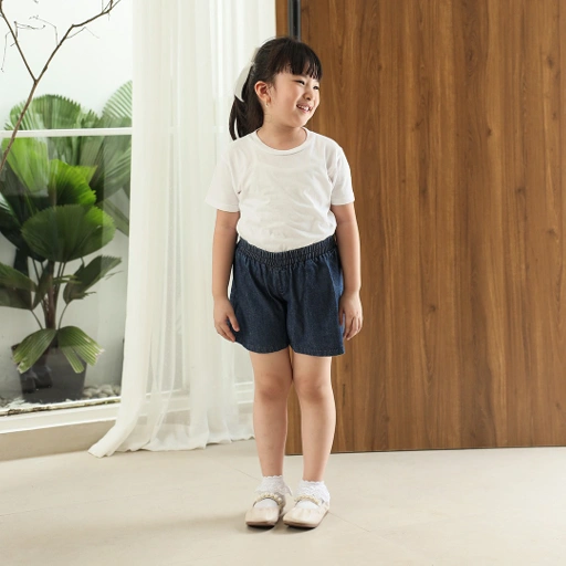 Image of Ava Short Pants Kids | Denim Short Pants Anak Perempuan | Usia 1-8 Tahun | Celana Jeans Pendek Anak |  TutuKids