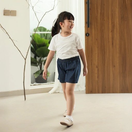 Image of Ava Short Pants Kids | Denim Short Pants Anak Perempuan | Usia 1-8 Tahun | Celana Jeans Pendek Anak |  TutuKids