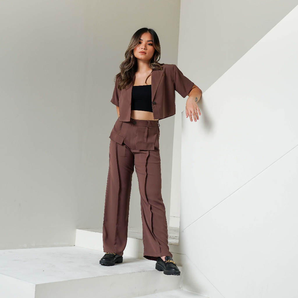 [Tutuloph] Rio Pants | Celana Panjang Casual Pants | Fashion Wanita Jumbo Normal Bigsize