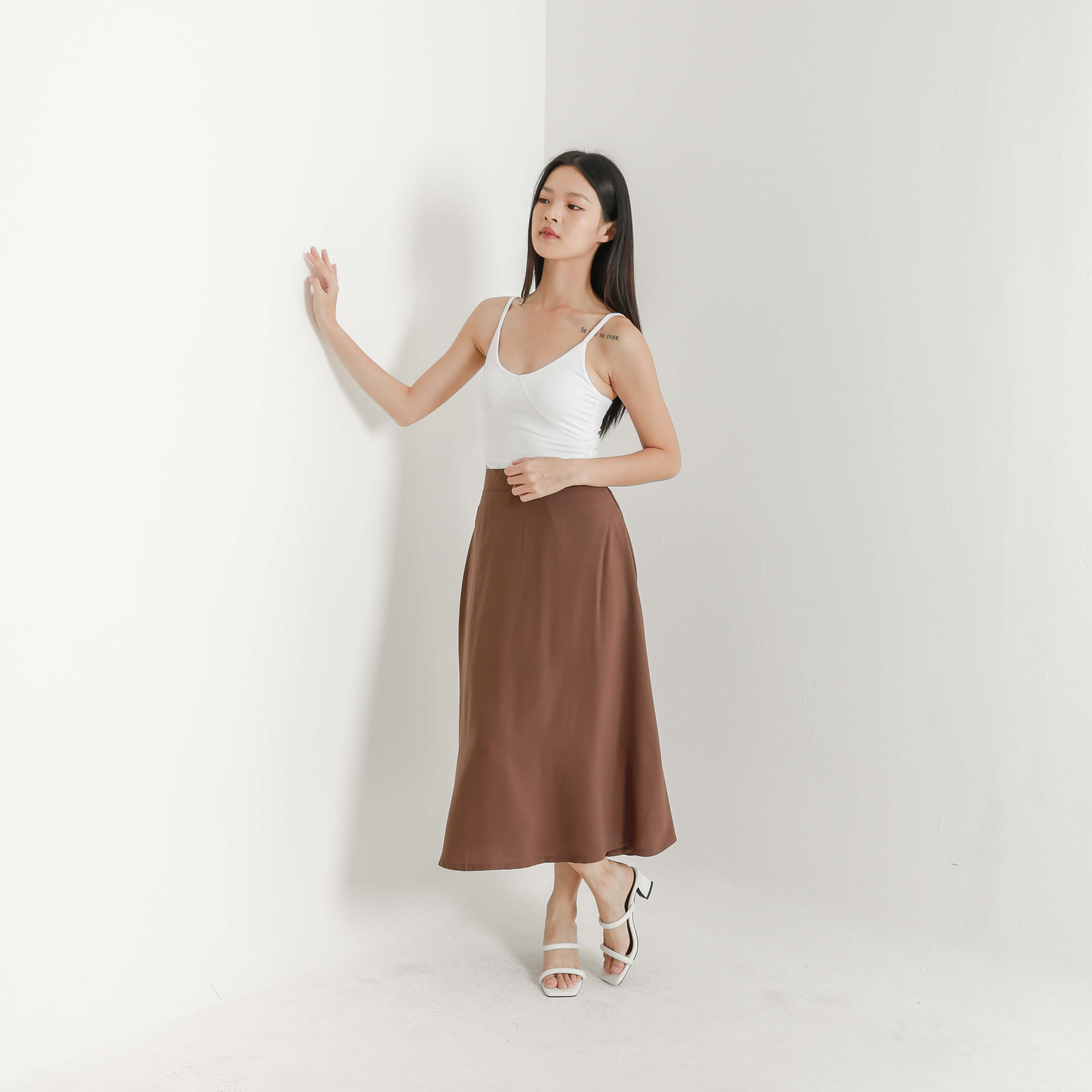 [Tutuloph] Jovie Skirt  | Tutuloph | Rok Midi Wanita | Fashion Wanita Jumbo Normal Bigsize