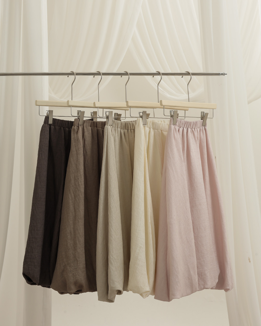 Little Ranya Skirt Kids | Rok Panjang Anak Perempuan Pinggang Karet | Bawahan Elegan Raya Collection | Usia 7-8 Tahun | TutuKids