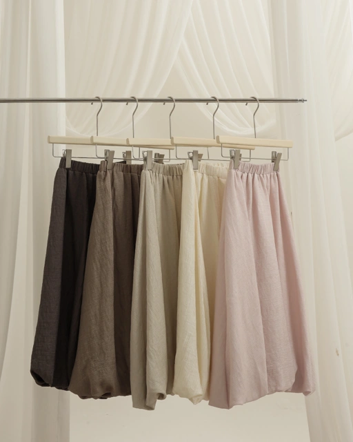 Image of Little Ranya Skirt Kids | Rok Panjang Anak Perempuan Pinggang Karet | Bawahan Elegan Raya Collection | Usia 7-8 Tahun | TutuKids