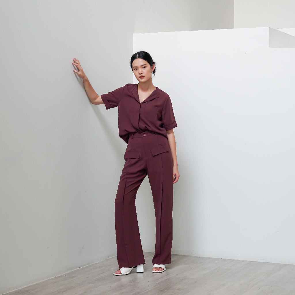 [Tutuloph] Rio Pants | Celana Panjang Casual Pants | Fashion Wanita Jumbo Normal Bigsize